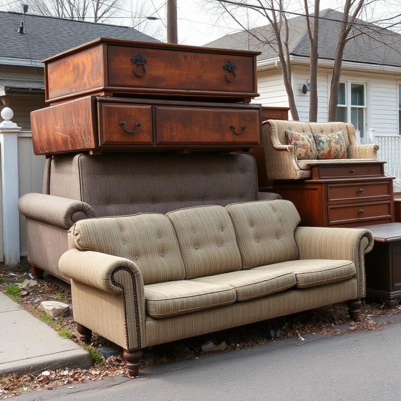 Furniture Removal — professional junk removal