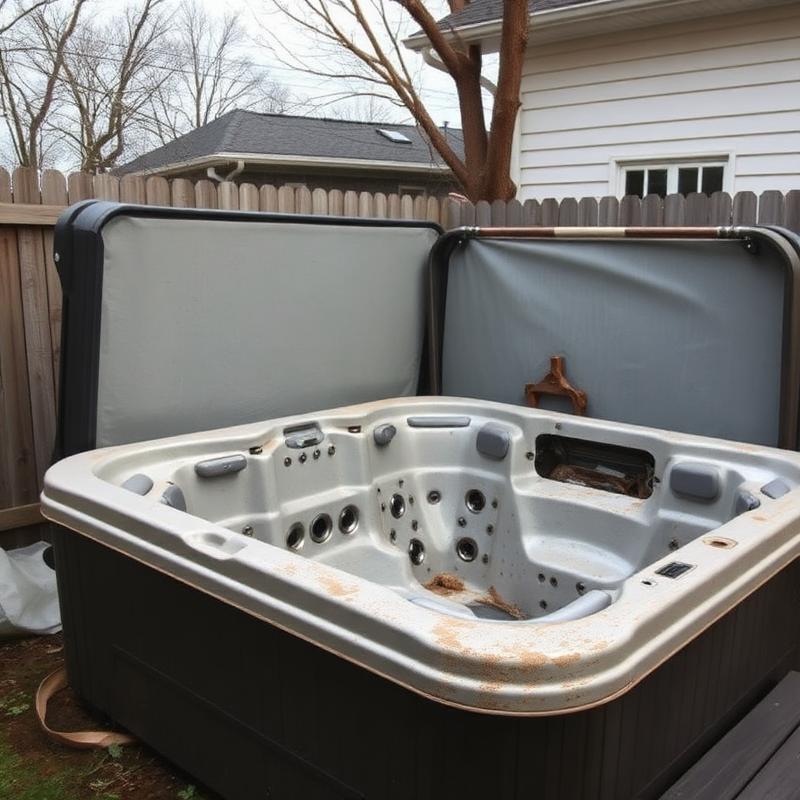 Hot Tub Removal — professional junk removal